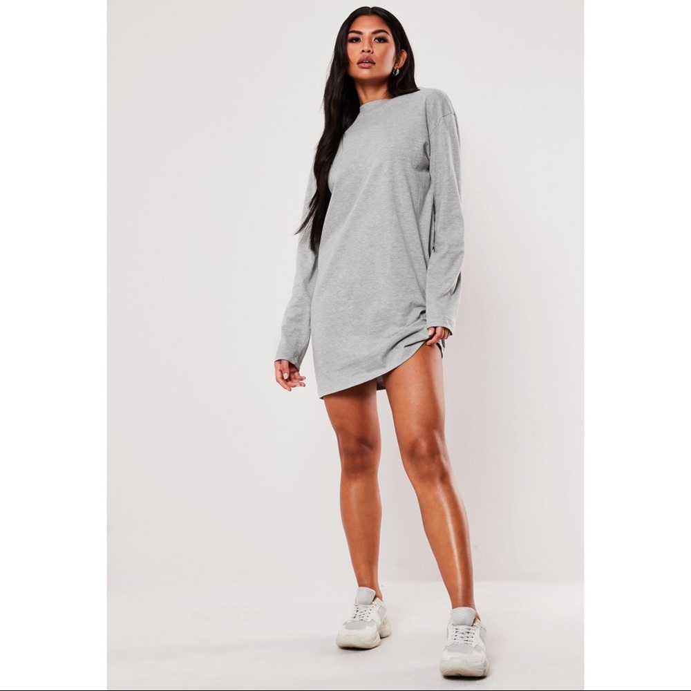 Long sleeve t-shirt dress